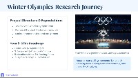 Winter Olympics Research Project Template