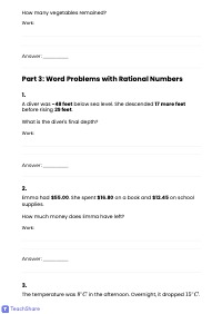 Grade 7 Mini Math Lesson