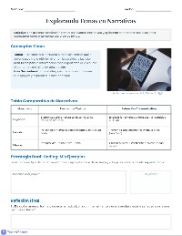 Análisis Narrativo y Conectores Textuales