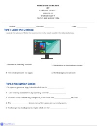 Exploring Windows and MS Word Basics