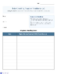 Rote Counting Progress Monitor