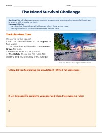 State of Nature Simulation