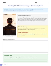 Identity Connection Exit Ticket