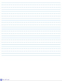 NSW Primary Handwriting Practice Sheet