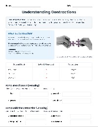 Contractions Detective Workbook