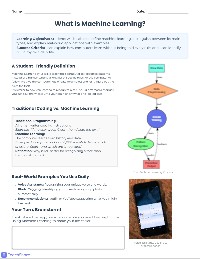 Introduction to Machine Learning