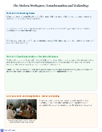 21st Century Workplace Overview