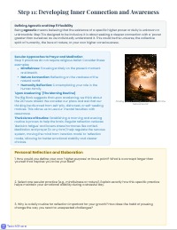 Finding Daily Balance: Steps 10 and 11
