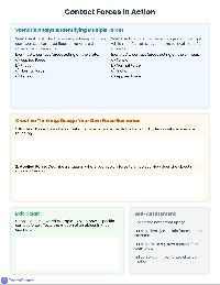 Contact Forces Worksheet