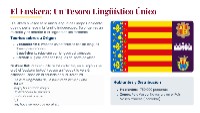 Diversidad Lingüística en España