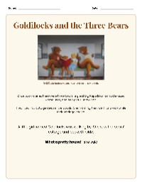 Goldilocks and the Three Bears Summary