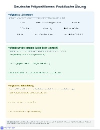 German Verbs with Prepositions