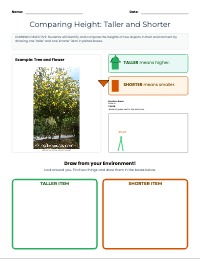 Outdoor Height Hunt: Comparing Taller and Shorter