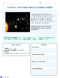 La Terre et le Système Solaire