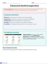 Glossary Matching Activity