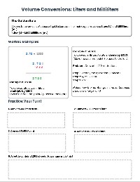 Measurement Conversions Practice