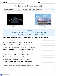 Light Review Activities