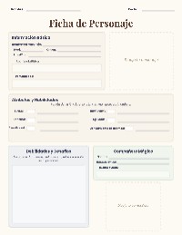 Ficha de Personaje Creativo