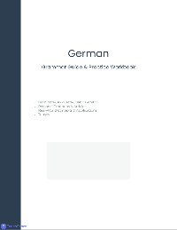 German Cases and Pronouns Practice