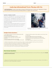 Scholastic News: Comprehension and Critical Thinking