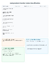 1.2E Data Classification Framework