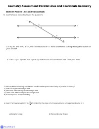 Comprehensive High School Geometry Proficiency Test