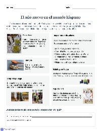 Celebraciones de Año Nuevo en la Cultura Hispana