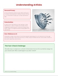 Exploring Artificial Intelligence in Our Classroom