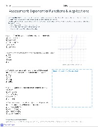 Exponential Functions Assessment