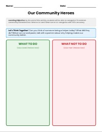 Good Citizen: Making Helpful Community Choices