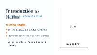 Introduction to Ratios