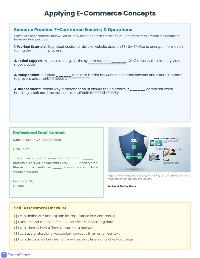 Business English E-commerce Vocabulary