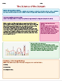 Roller Coaster Science: Reading the Rails