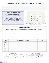 The Great HRM Challenge: Scavenger Hunt