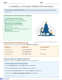 Mi Familia: Understanding Family Vocabulary
