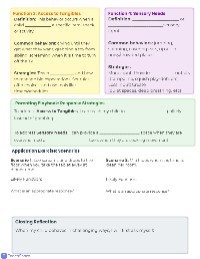 Understanding Child Behavior Worksheet