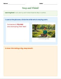 Learning to Stop and Think