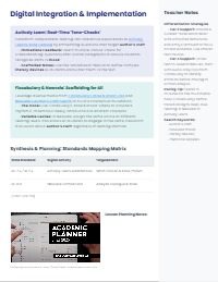 Digital Integration Guide for Teaching Tone