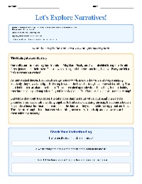 Understanding Story Elements