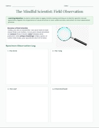 Mindful Seeing: The Scientist's Eye