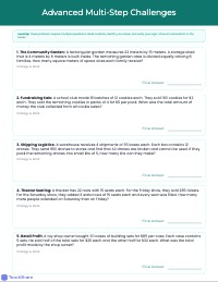 Mastering Multi-Step Operations Word Problems