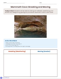 20 Aug Practice Weathering vs. Erosion Sorting