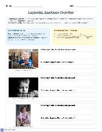 Feelings Friends Collaborative Worksheet