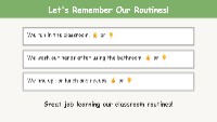 Welcome & Routine Introduction