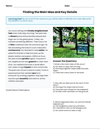 Understanding Narrative Structure: Reading Comprehension Practice