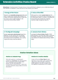 Scaffold this for my students that are below grade level. Chunk the text up for them. Add in sentence frames when necessary. Include background knowledge.