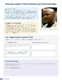 Michael Jordan: Inspiring Success