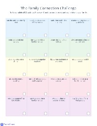 Family Activity Grid