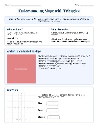 Understanding and Calculating Slope