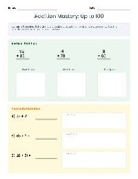 Addition and Language Skills Practice